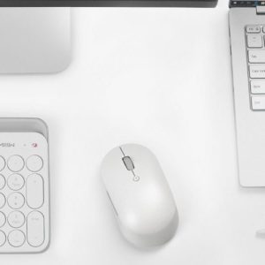 موس وایرلس سایلنت شیائومی  اXiaomi Mi Silent Edition Dual Mode Wireless Mouse WXSMSBMW02 دارای 6 کلید