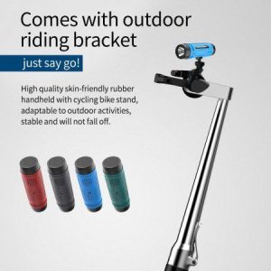 اسپیکر بلوتوث زیلوتZealot A1 Sport Music Outdoor Speaker توان 5 وات رم و فلش خور دارای چراغ قوه