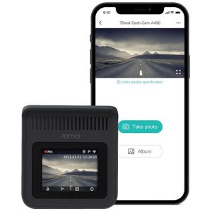 دوربین خودروی شیائومی Xiaomi 70mai Dash Cam with Rear Cam Set A400+ به همراه ست دوربین عقب