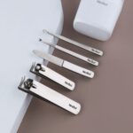 ست 5 عددی مانیکور شیائومی ارسال 2ساعته درشهرتهرانXiaomi NexTool Stainless Steel Nail Clipper Set B9-3 - Image 2