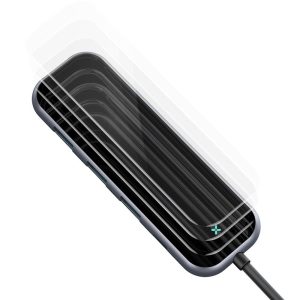 هاب 5 پورت بیسوس Baseus Multi-Functional Type C HUB CAHUB-BZ0G توان 60 وات