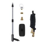 ست نازل و تی شستشوی خودرو Baseus Multifunctional Car Wash Spray Nozzle CRXC01-F01 طول 15 متری
