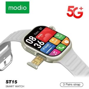ساعت هوشمند سیم کارت خور مدل ST15 با دوربین و 64 گیگ حافظه