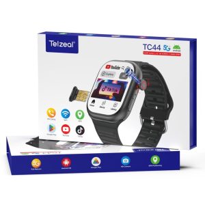 ساعت هوشمند Telzeal TC44 سیم کارت خور با حافظه 64 گیگ و رم 6 گیگابایت